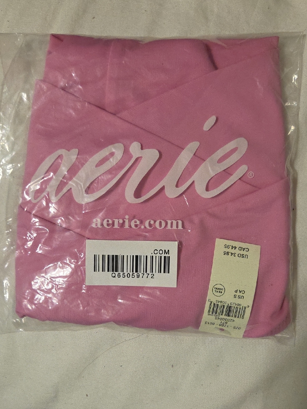 aerie New In Package Pink Crossover Swim Bottom